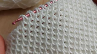 Super Easy Tunisian Knitting - Tunus İşi Çok Kolay Örgü Modeli