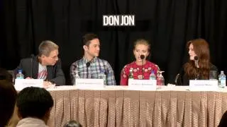 Don Jon Press Conference #3 (Joseph Gordon-Levitt, Tony Danza, Scarlett Johansson)