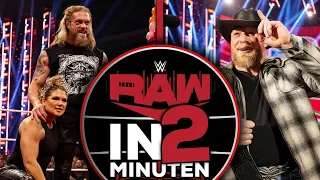 WWE Raw in 2 Minuten | Kann Spuren von Milchprodukten enthalten – 24.01.2022