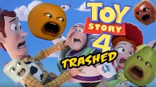 Annoying Orange - Toy Story 4 Trailer TRASHED!!