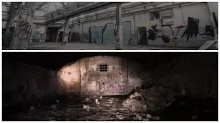 EXPLORING Basement at Abandoned Slaughterhouse! *WARNING - HEARD STEPS*