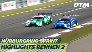 11,7 Sek Vorsprung - Solo-Show am Nürburgring | Highlights Rennen 2 | DTM Nürburgring Sprint 2020