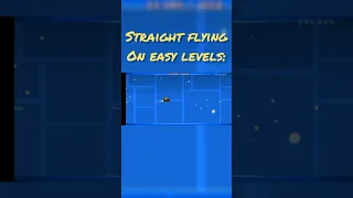 Straight flying be like: // Geometry dash 2.113