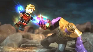 Lego Avengers Endgame Final Battle Captain Marvel VS Thanos Lego Stop Motion