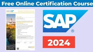 Free SAP Certifications | What is SAP | Generative AI Certification | SAP 2024 | Free  Certification