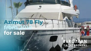 Azimut 78 fly for sale 2010