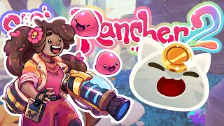 A Hidden Cave of LUCKY Slimes & Alien Plants?! ✨ Slime Rancher 2  • #14