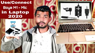 How to Connect & Use Boya Mic in PC Laptop windows 10 in 2020