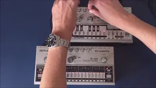 Roland TB-303 and TR-606 Jam - Acid Vision