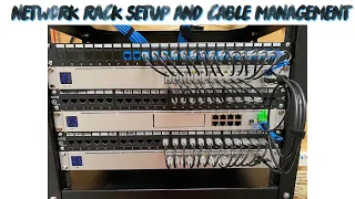 Network Rack Setup And Cable Management