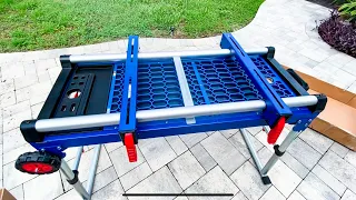 AWESOME portable work table / workbench for under $180 | WORKPRO 4 in 1 Honest Review