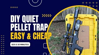 DIY Cheap, Easy & Quiet Pellet Trap on the New Backyard Range & Channel Update - It's all good news!
