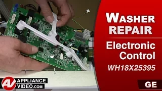 GE Washer - No Power - Electronic Control Repair and Diagnostic