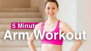 Yoga Workout für straffe Arme 5 Minuten | Das beste Arm Workout (ohne Geräte) | kurz + intensiv