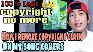 How To Remove Copyright Claim On Your Song Covers | Paano Matanggal Ang Copyright | TAGALOG