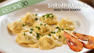 These shrimp ravioli will make you think you’re in a Michelin star restaurant