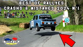 Best of Rallyes Crashs & Mistakes 2024 + Archives by Ouhla Lui