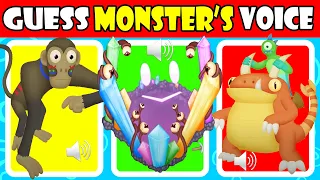 GUESS the MONSTER'S VOICE | MY SINGING MONSTERS | Chimlipzee, Perplexray, Drag-ohn, Ju-bilee