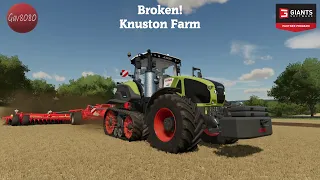 Broken! - Knuston Farm - Calmsden Farm - Farming Simulator 22