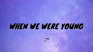 When We Were Young - Adele (Cover by Alexander Stewart + Lyrics)