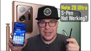 Samsung Galaxy Note 20 S Pen Not Working? Reset Fix!