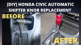 [DIY] HONDA CIVIC 1997 AUTOMATIC SHIFT KNOB REPLACEMENT