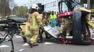 Gewonden bij aanrijding op Rivium 1e Straat Capelle aan den IJssel