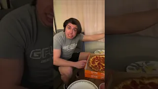 Danny & Little Man Try The Pretzel Pizza