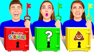 Solve the Mystery Challenge of 1000 Keys | Funny Situations by RaPaPa Challenge