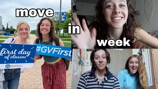 moving into college (freshman year) | gvsu