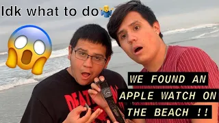 WE FOUND AN APPLE WATCH ON THE BEACH !! | Finders keepers ??