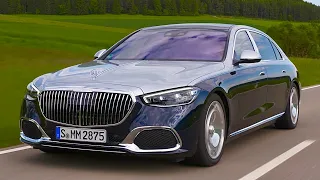 Mercedes-MAYBACH S 580 (2022) - экстерьер, интерьер, Вождение