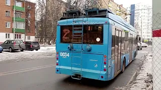 Троллейбусы в Химках (последние в Москве)