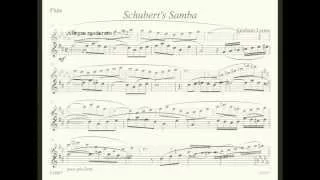 New recital music for advanced flutists - Schubert's Samba