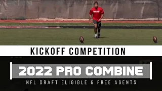 Kickoff Competition // 2022 Pro Football Combine