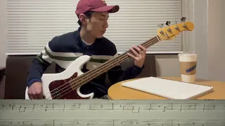 Rick James - Super Freak Bassline Cover (With Tab)