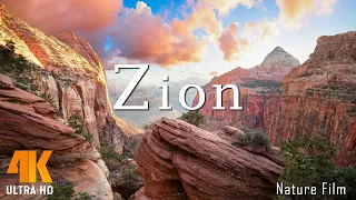 FLYING OVER ZION 4K - A Relaxing Film for Ambient TV in 4K Ultra HD