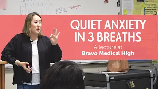 *SPEAKER VLOG* Quieting Anxiety in 3 Breaths at Bravo Medical Magnet High School in Los Angeles, CA