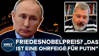 FRIEDENSNOBELPREIS FÜR DMITRI MURATOW: "Das ist eine Ohrfeige für Putin!" - Christoph Wanner