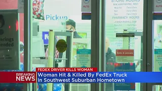 Woman killed by FedEx truck in Hometown