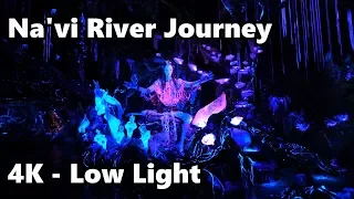 Na'Vi River Journey | 4K Low Light | 2018 Full Ride and Queue | Pandora | Animal Kingdom