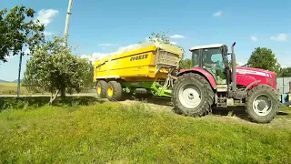 Siláže 2017 | Claas Jaguar | Axion & Massey Fergusson | Silage Slovakia 2017