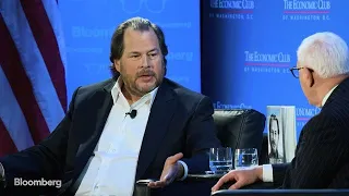 Benioff Says 'I Will Never Be a Politician'