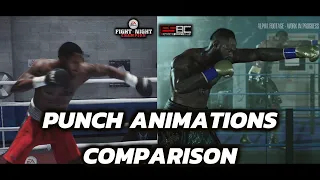 Undisputed (ESBC) vs Fight Night Champion -  Side by Side Comparison