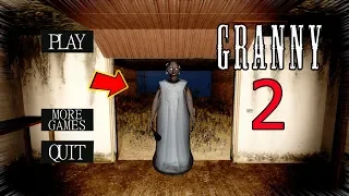 GRANNY LET US GO OUTSIDE!!! (Granny 2) | Granny Gameplay (Mods)