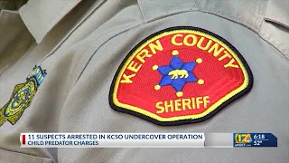 11 arrested in undercover operation targeting child predators, KCSO says