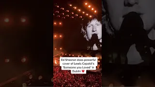 #edsheeran x #lewiscapaldi = magic ❤️ #shorts #short #music #someoneyouloved #concert #cover #fyp