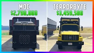 GTA 5 Online - Terrorbyte Vs Mobile Operations Center ($3,459,500 Vs $2,790,000)