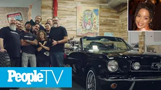 Jason Momoa Restores Wife Lisa Bonet's First Car, 1965 Mustang: '14 Years In The Making' | PeopleTV