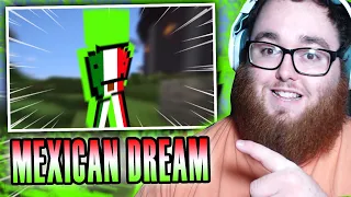 Minecraft Speedrunner but its Mexican Dream REACTION!